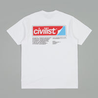 Civilist Sticky T-Shirt - White thumbnail