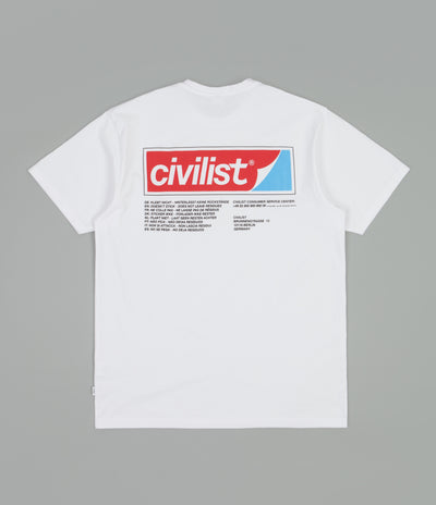 Civilist Sticky T-Shirt - White