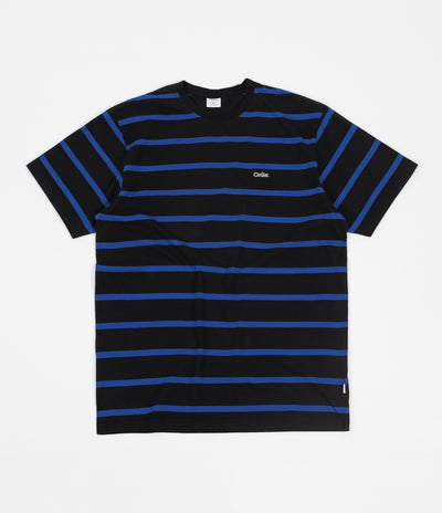 Civilist Striped T-Shirt - Black / Blue