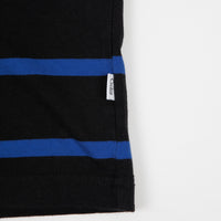 Civilist Striped T-Shirt - Black / Blue thumbnail