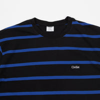 Civilist Striped T-Shirt - Black / Blue thumbnail