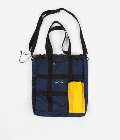 Civilist Tech Tote - Navy / Yellow