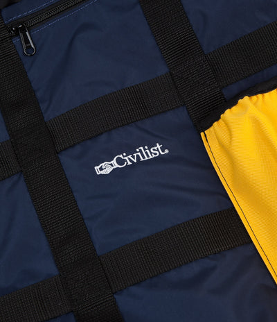 Civilist Tech Tote - Navy / Yellow