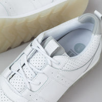 Clae Mills Shoes - White Tumbled Leather thumbnail