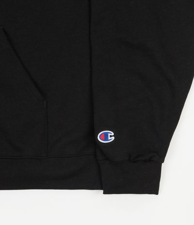 Classic Grip Jacuzzi Tony Embroidery Hoodie - Black