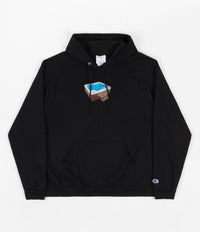 Classic Grip Jacuzzi Tony Embroidery Hoodie - Black