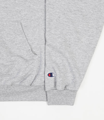 Classic Grip Jacuzzi Tony Embroidery Hoodie - Heather Grey
