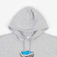 Classic Grip Jacuzzi Tony Embroidery Hoodie - Heather Grey thumbnail