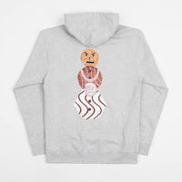 Classic Grip x Quartersnacks Buss Down Hoodie - Heather Grey thumbnail