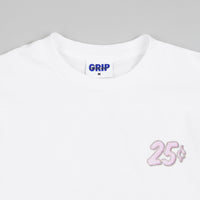 Classic Grip x Quartersnacks Buss Down T-Shirt - White thumbnail
