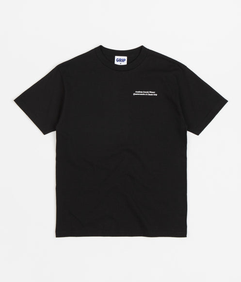 Classic Grip x Quartersnacks Winner T-Shirt - Black