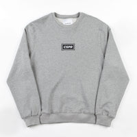 Colorsuper CSPR Embroidery Crewneck Sweatshirt - Grey / Black thumbnail