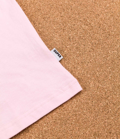 Colorsuper CSPR Long Sleeve T-Shirt - Pink / White