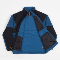Columbia Ballistic Ridge Full Zip Fleece Impulse Blue Black Flatspot