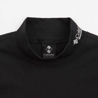 Columbia Ballistic Ridge High Neck Long Sleeve T-Shirt - Black thumbnail
