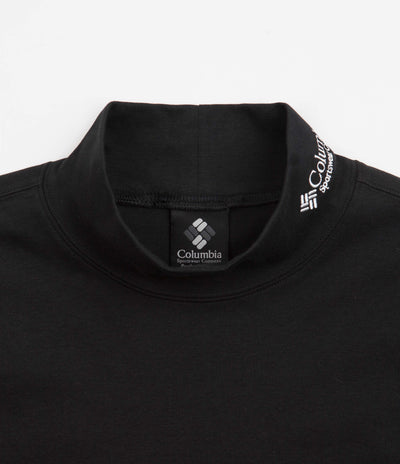 Columbia Ballistic Ridge High Neck Long Sleeve T-Shirt - Black