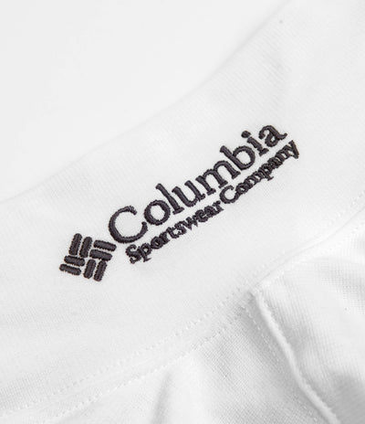 Columbia Ballistic Ridge High Neck Long Sleeve T-Shirt - White / Ancient Fossil