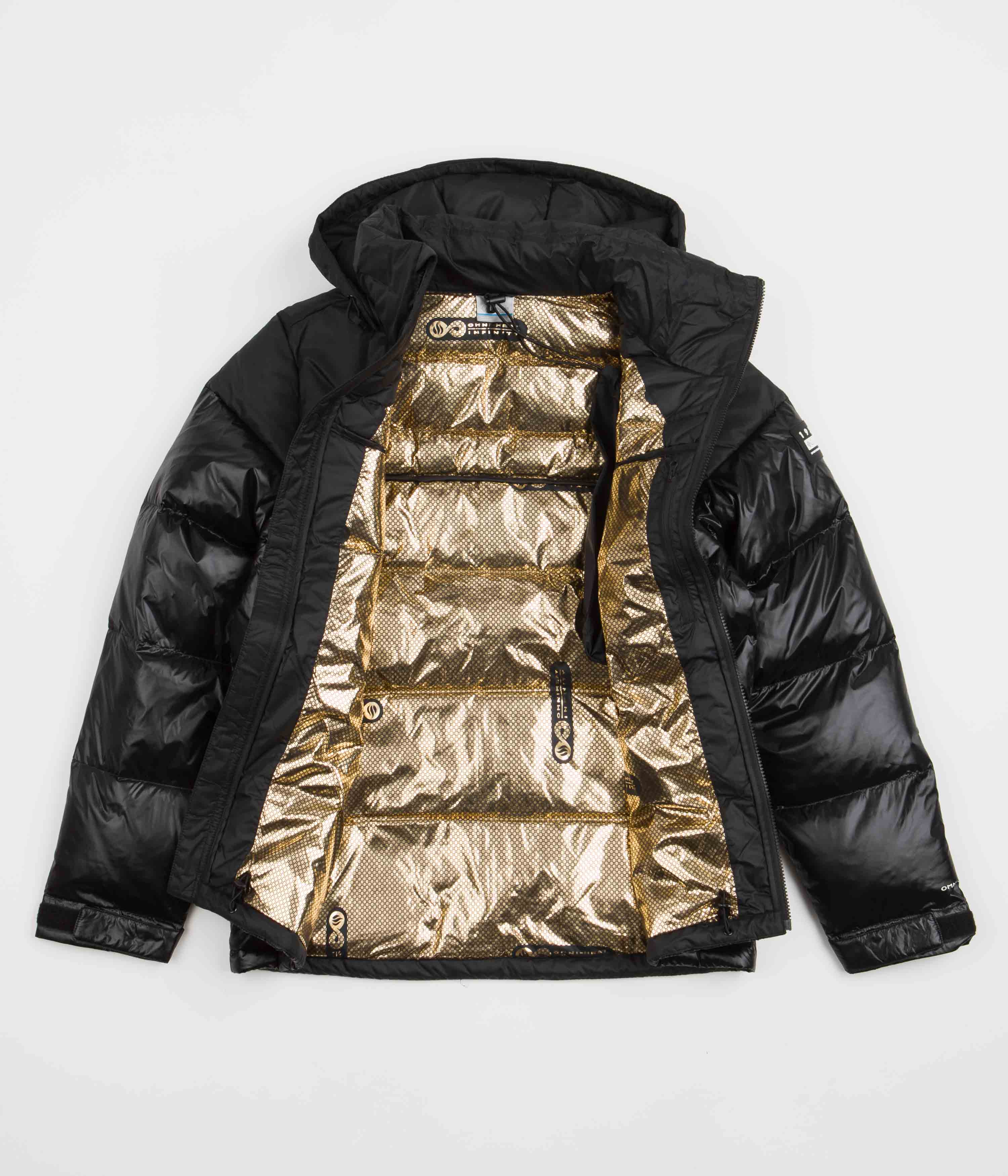 Columbia Bulo Point II Down Jacket - Black Shiny / Black | flatspot