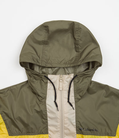Columbia Flash Challenger Anorak - Golden Nugget / Stone Green / Ancient Fossil