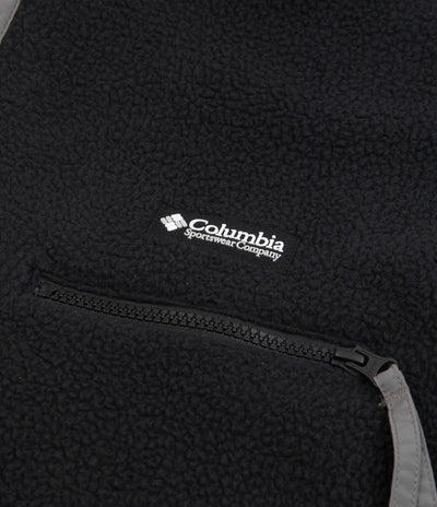 Columbia Helvetia Half Snap Fleece - Black