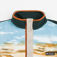Columbia Helvetia Half Snap Fleece - Warm Copper CRG Print thumbnail