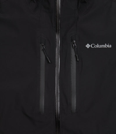 Columbia Peak Creek Shell Jacket in Black