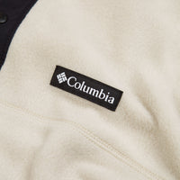 Columbia Steens Mountain Half Snap Fleece in Ancient Fossil and Black thumbnail
