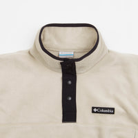 Columbia Steens Mountain Half Snap Fleece in Ancient Fossil and Black thumbnail