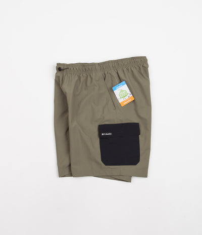 Columbia Summerdry Brief 7" Shorts - Stone Green