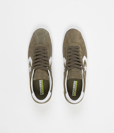 Converse Breakpoint Pro Ox Shoes - Medium Olive / White