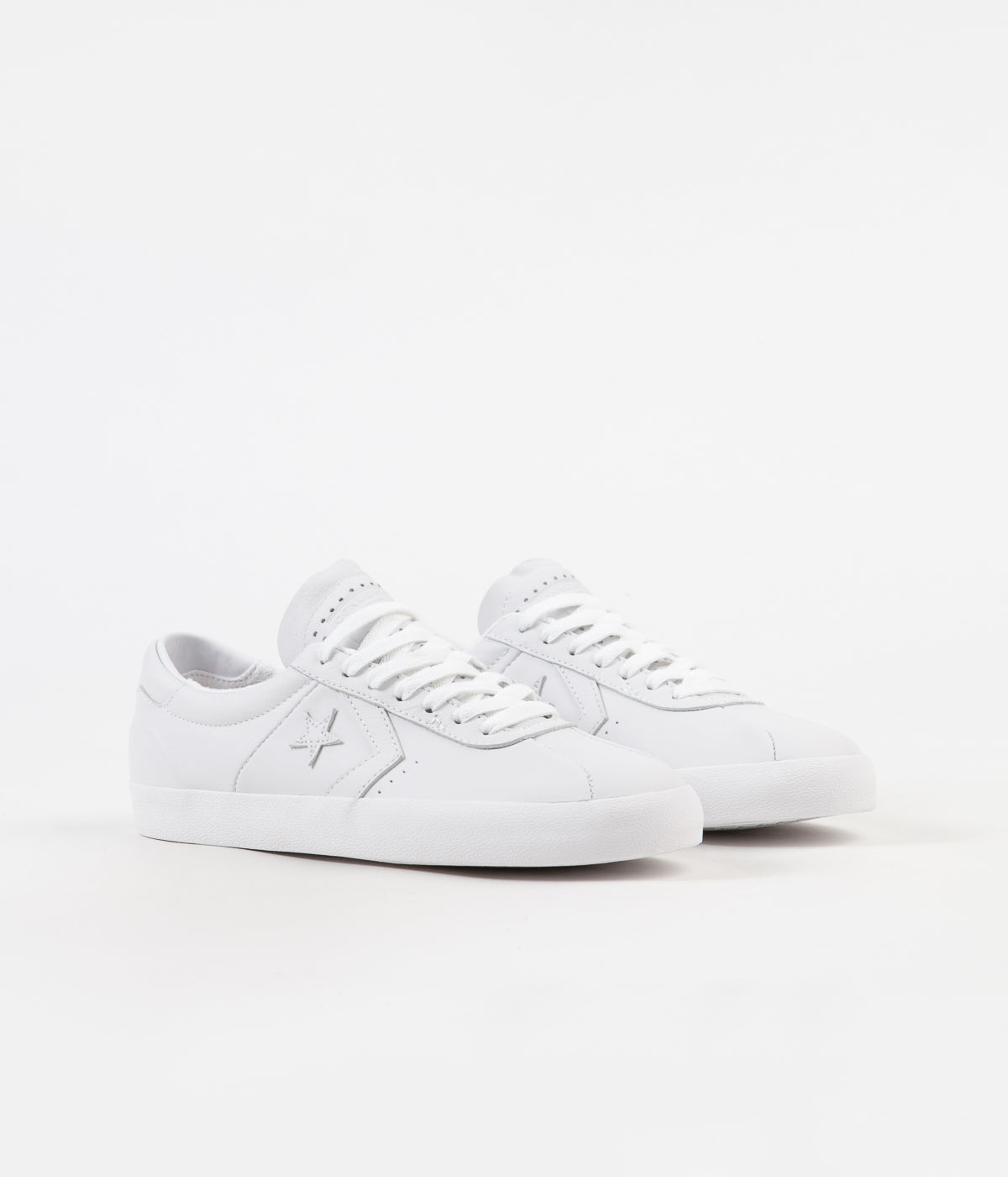 Tulipaner Stevenson heroin Converse Breakpoint Pro Ox Shoes - White / White / White | Flatspot