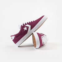 Converse Checkpoint Pro Ox Shoes - Rose Maroon / White / White thumbnail