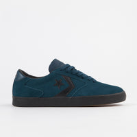 Converse Checkpoint Pro Ox Suede Shoes - Midnight Turquoise / Black / Black thumbnail