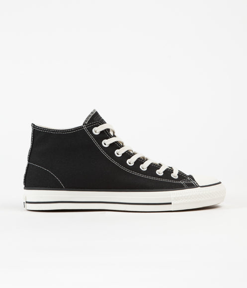 tag på sightseeing lån kom videre Converse Cons CTAS Pro Mid Cut Off Shoes - Black / Black / Egret | Flatspot