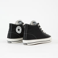 Converse Cons CTAS Pro Mid Cut Off Shoes - Black / Black / Egret thumbnail