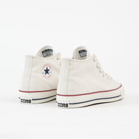 Converse Cons CTAS Pro Mid Cut Off Shoes - Egret / Red / Clematis Blue thumbnail