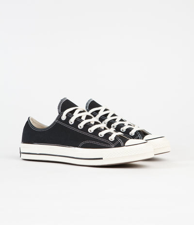 Converse CTAS 70's Ox Shoes - Black / Black / Egret | Flatspot