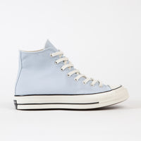 Converse CTAS 70's Hi No Waste Canvas Shoes - Light Armory Blue / Egret / Black thumbnail