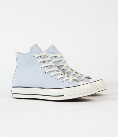Converse CTAS 70's Hi No Waste Canvas Shoes - Light Armory Blue / Egret / Black