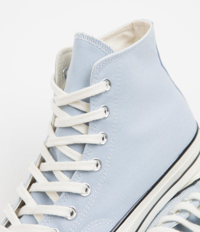 Converse CTAS 70's Hi No Waste Canvas Shoes - Light Armory Blue / Egret / Black