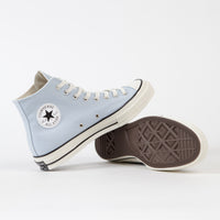 Converse CTAS 70's Hi No Waste Canvas Shoes - Light Armory Blue / Egret / Black thumbnail
