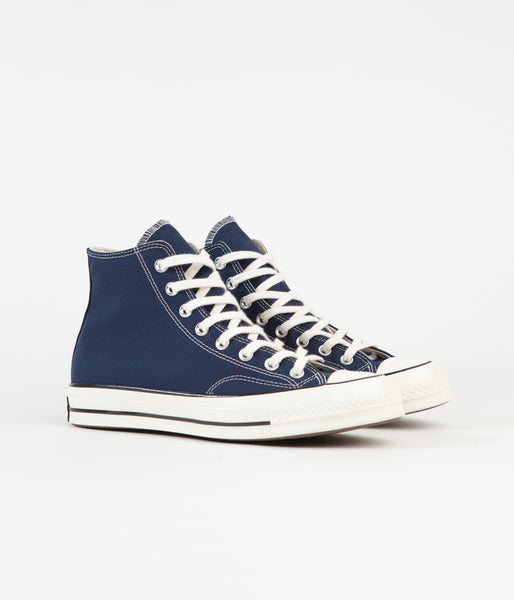 Converse CTAS 70's Hi Recycled Shoes - Midnight Navy / Egret / Black ...