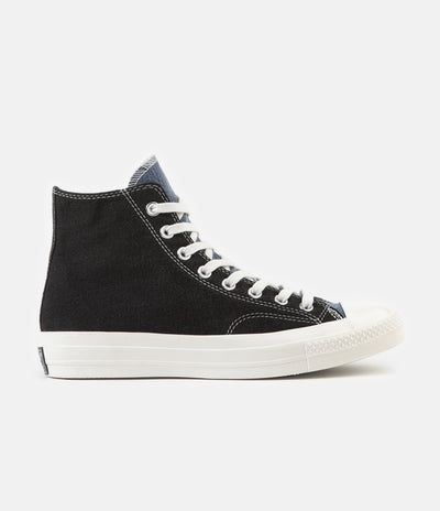 Converse CTAS 70's Hi Renew Denim Shoes - Dark Denim / Light Denim / Egret