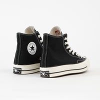 Converse CTAS 70's Hi Shoes - Black / Black / Egret thumbnail