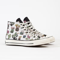Converse CTAS 70's Hi Succulent Print Shoes - Egret / Black / Egret thumbnail