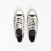 Converse CTAS 70's Hi Succulent Print Shoes - Egret / Black / Egret thumbnail