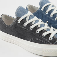 Converse CTAS 70's Ox Renew Denim Shoes - Dark Denim / Light Denim / Egret thumbnail