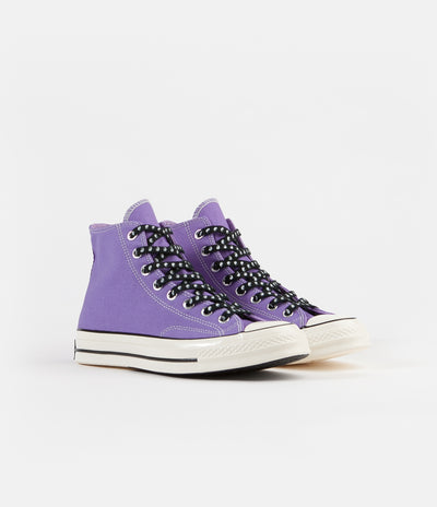 Converse CTAS 70's Psy-Kicks Hi Shoes - Wild Lilac / Black / Egret