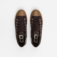Converse CTAS Pro Cordura Canvas Mid Shoes - Velvet Brown / Egret / Dark Gum thumbnail