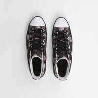 Converse CTAS Pro Hi Camo Peace Shoes in Piquant Green and Insignia Blue / Varsity Red thumbnail